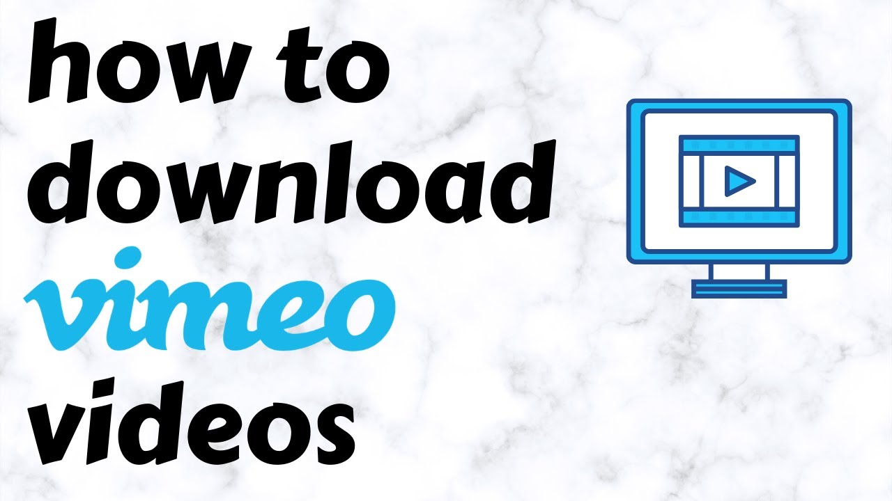 how to download vimeo